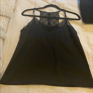 Silk + Lace Cami